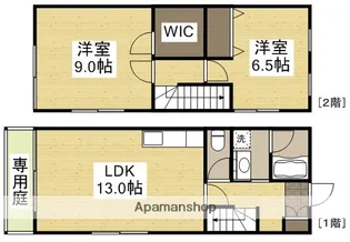 EXE COURT【101号室】の間取り