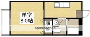 サンライズ鶴新田【1階】の間取り