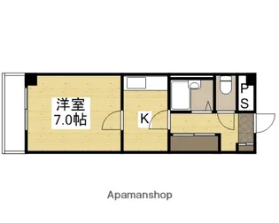グレースタワー【7階】の間取り