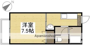 ティンカーベル【2階】の間取り