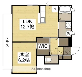 メイフラワー C棟【1階】の間取り
