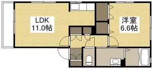 リアン A棟【1階】の間取り