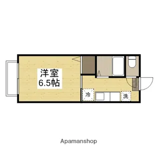 ツインコーポラスB【1階】の間取り