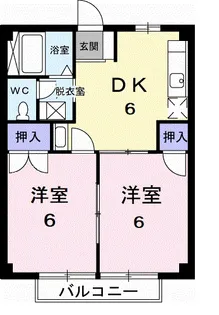 サンマリノ【2階】の間取り