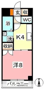 グローリー中庄【3階】の間取り