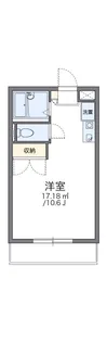 レオパレス大高A【2階】の間取り