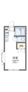レオパレスリヴェール杉原【2階】の間取り