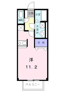 レグルス早島【1階】の間取り