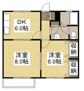 和風サラダ【2階】の間取り