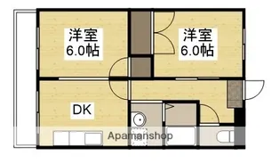 マンション吉野【3階】の間取り