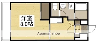 カーサ・ナリトモ中庄【5階】の間取り