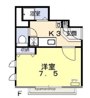 メゾン・ド・青山【301号室】の間取り