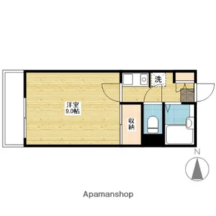 デュエル総社A【2階】の間取り