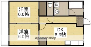 大建アーバンハイツ【202号室】の間取り