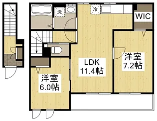 ネオ グランジェ【2階】の間取り