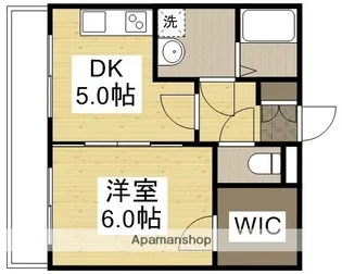 中屋マンション【2階】の間取り
