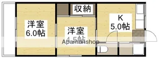 旭コーポ A棟【2階】の間取り