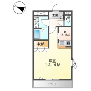 アマービレ【2階】の間取り