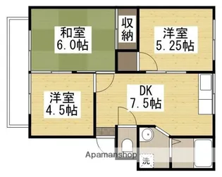 マンションくるみ【2階】の間取り