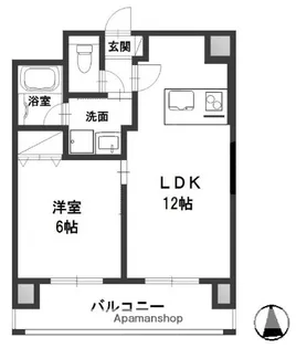 リーブル老松町【9階】の間取り