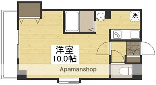 スカイコートマンションⅠ【501号室】の間取り