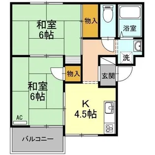 トリヴァンベール鳥越【3階】の間取り