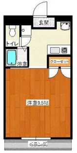 ブラッサムメイト【109号室】の間取り