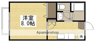 ジュネスNANBA【2階】の間取り