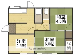 岡山県倉敷市南畝1丁目【一戸建】の間取り