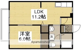 DNパレス A【2階】の間取り