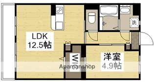 クオーレ清音【2階】の間取り