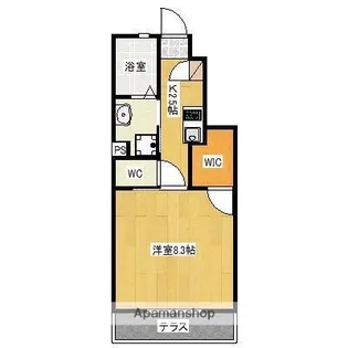 HIGH CREA【1階】の間取り