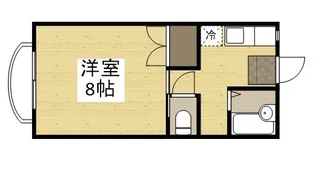 総社SフラッツF棟【2階】の間取り