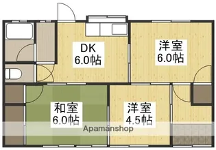岡山県倉敷市玉島長尾【一戸建】の間取り