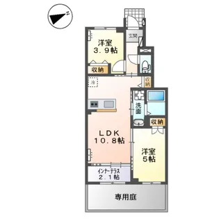 プロニティ・KⅢ【1階】の間取り