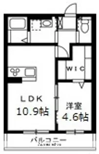 プランドールⅡ【102号室】の間取り