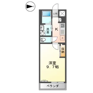 ガーデン【2階】の間取り