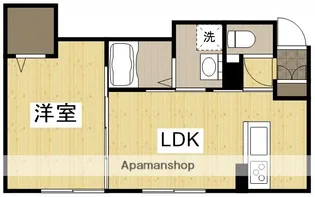 Moanarte(モアナルテ)【1階】の間取り