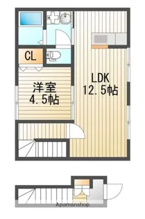 LA・MAISONⅠ【201号室】の間取り