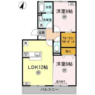 パーチェ【1階】の間取り