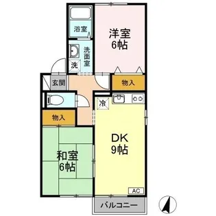 セジュールT&K 【2階】の間取り