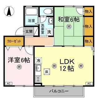 モア・フローレンス C棟【2階】の間取り