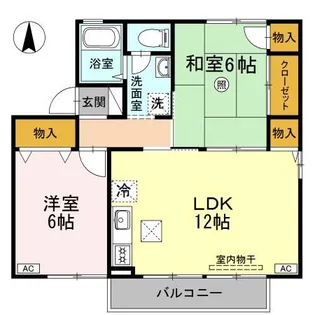 モア・フローレンス C棟【1階】の間取り