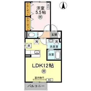 カラバッシュ【1階】の間取り