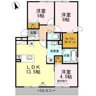 コート ダジュール【3階】の間取り