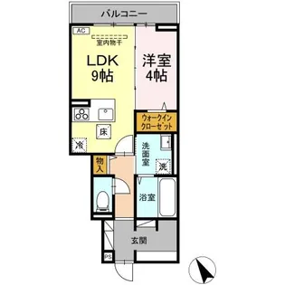 エルドール【1階】の間取り