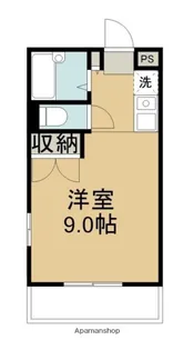 エスポワール中庄【208号室】の間取り