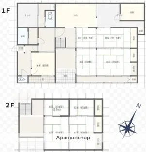 岡山県浅口市寄島町【一戸建】の間取り