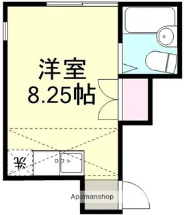 ヴィラ鶴新田 壱番館【2階】の間取り