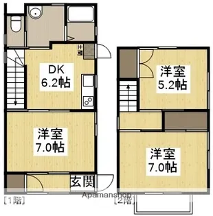 岡山県総社市福井【一戸建】の間取り